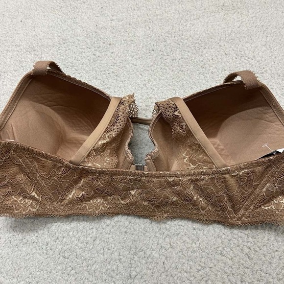 Torrrid Bra 40DD Push Up Bra Racerback Front Close Lace Back - Picture 5 of 8